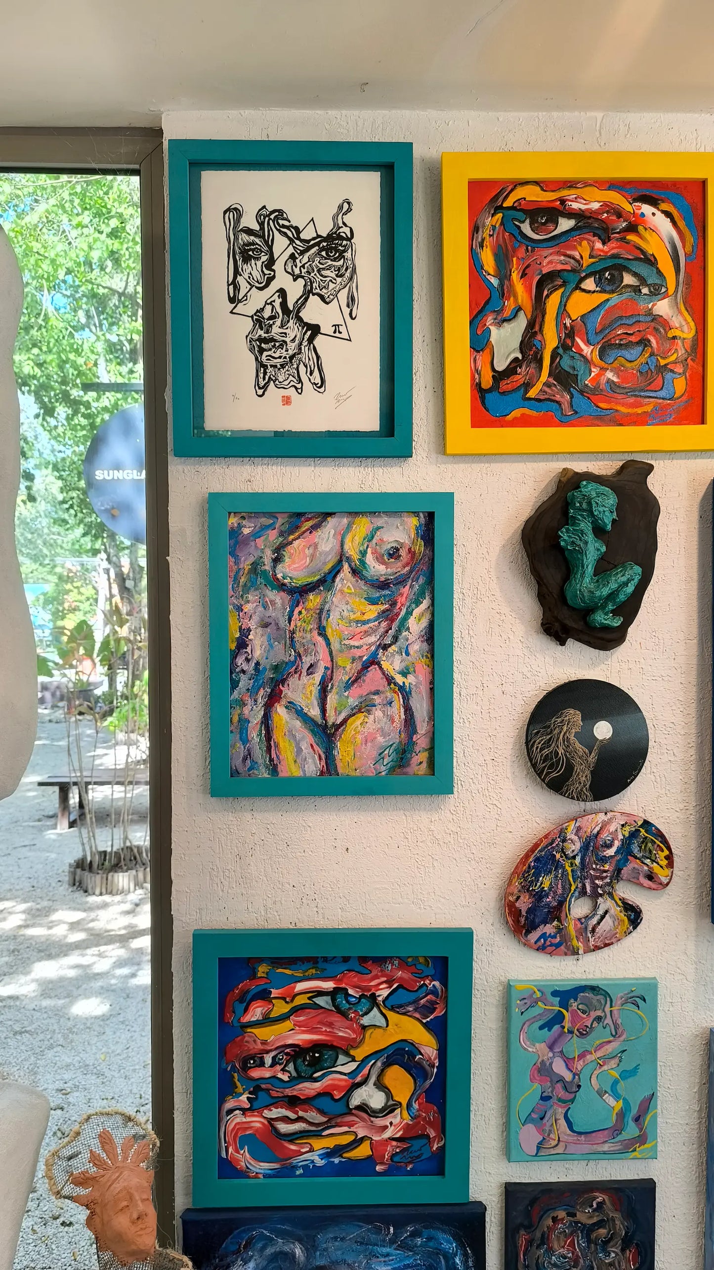 Holbox Inspiration | Original Contemporary Figurative Nude Painting | Paco Rocha