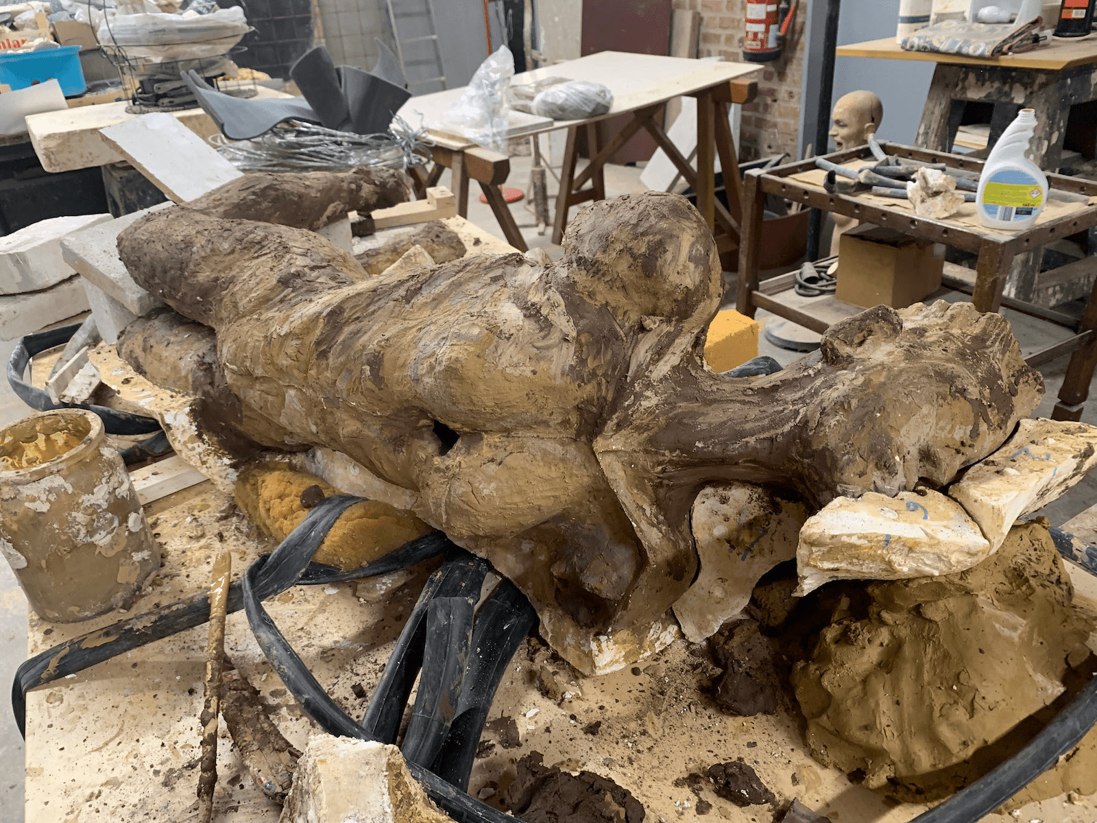 Genesis of One – Original Clay Sculpture