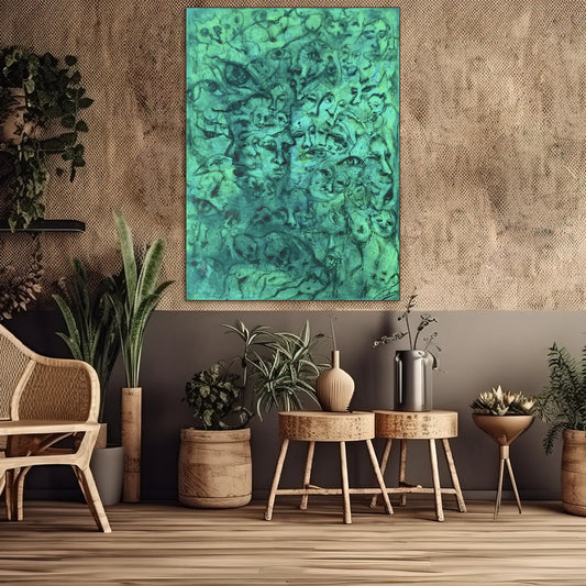 Jade – Original Expressionist Figurative Painting in Acrylic & Oil