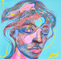Chroma Toon Portrait – Original Contemporary Figurative Painting