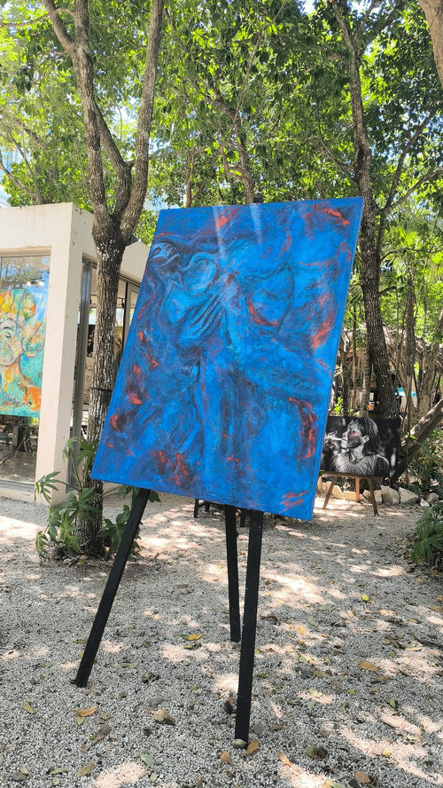 Blue Fire, Volcano Woman