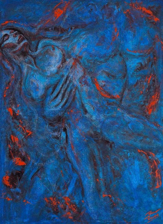 Blue Fire, Volcano Woman