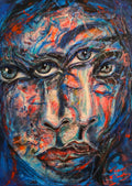 Observing the Iris,  Original Contemporary Artwork by Paco Rocha
