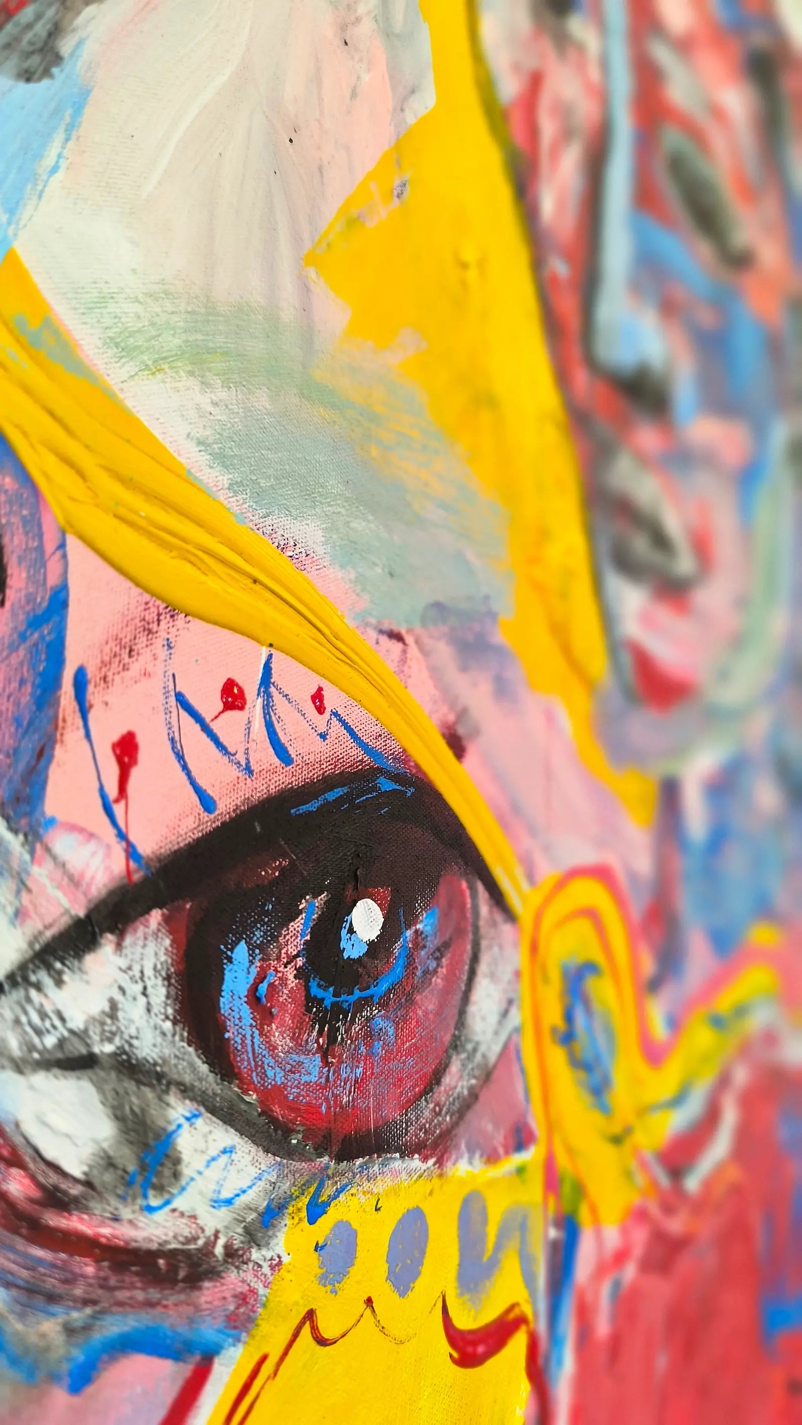 Cartography of Identity | Original Contemporary Mexican Expressionist Painting by Paco Rocha