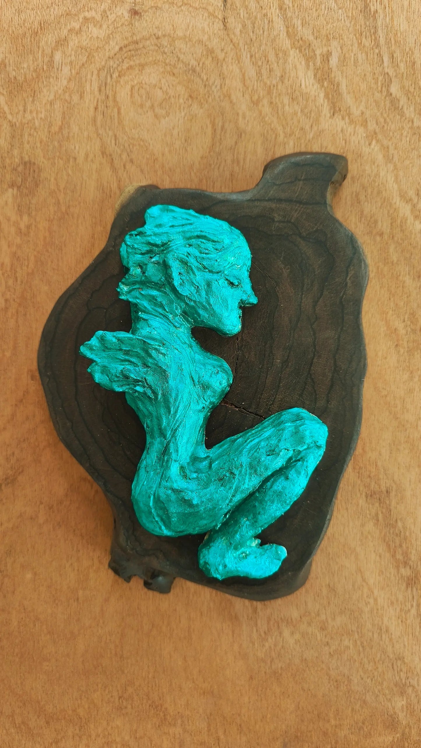 Incubating Wings | Contemporary Terracotta Sculpture by Paco Rocha
