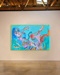 Chroma Toon – Original Canvas Painting Inspired by Tulum