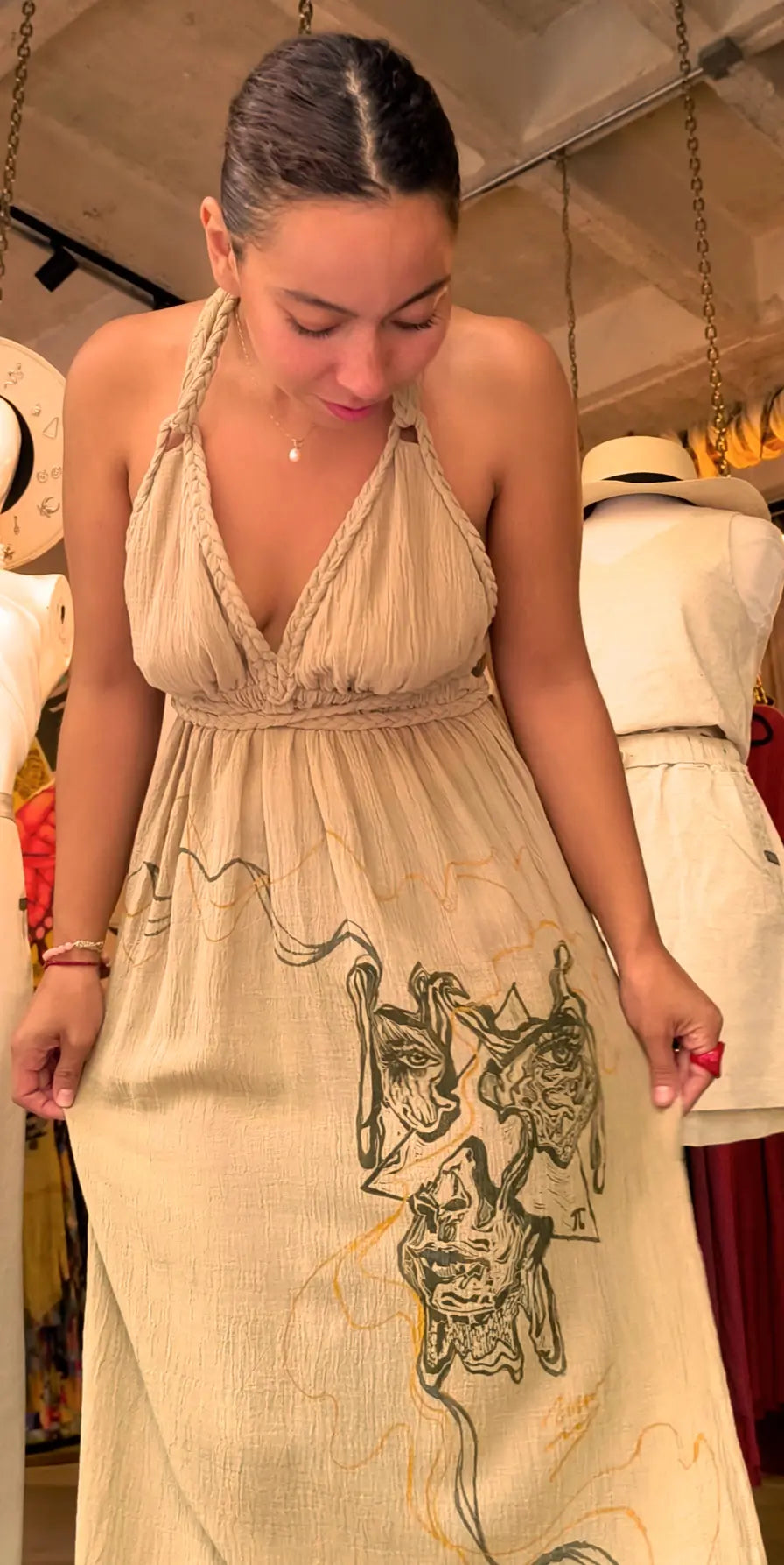 Collection π | Handcrafted Wearable Art Dress | Paco Rocha × Shade Garcia