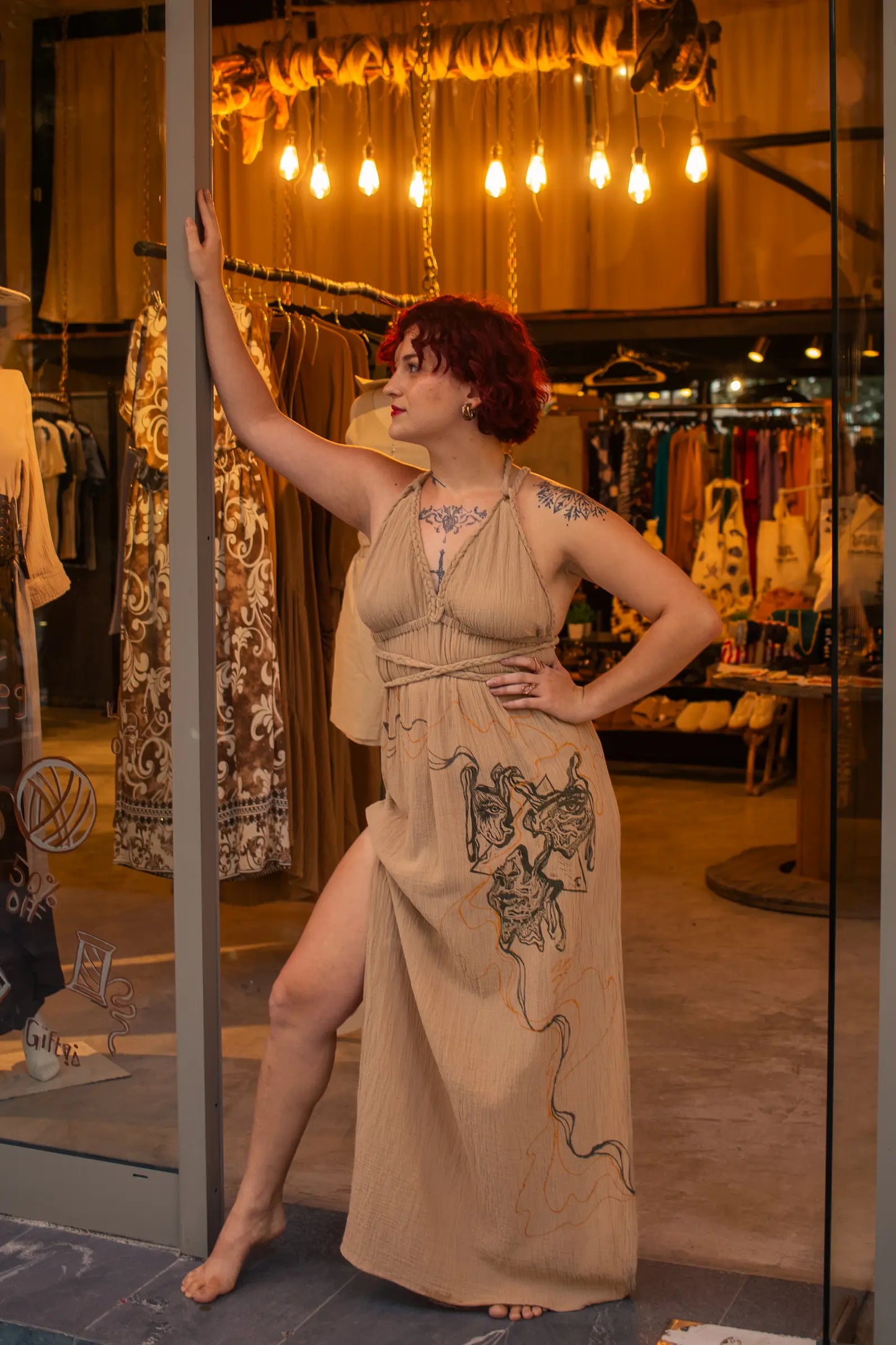Collection π | Handcrafted Wearable Art Dress | Paco Rocha × Shade Garcia