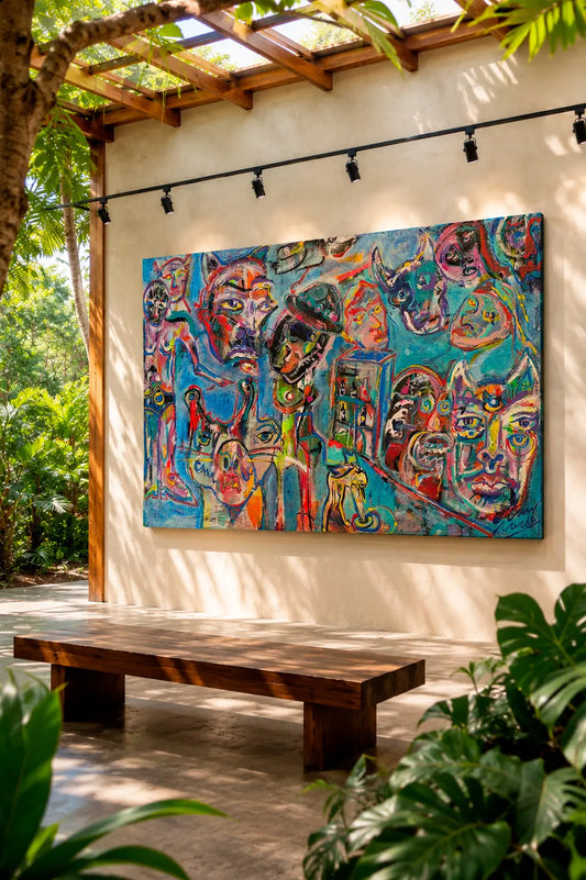 The Magic of Chiapas – Original Contemporary Mexican Painting | Paco Rocha